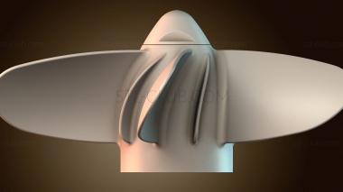 3D модель Гребной винт для лодки (STL)