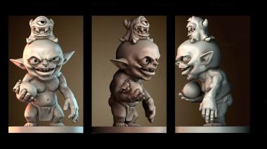 3D модель Гоблин (STL)