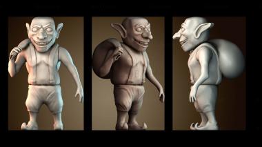 3D модель Гоблин (STL)