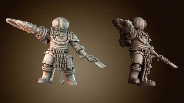 3D модель Командир Одиссей из Аквафелла (STL)