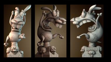 3D модель Мужество трофея (STL)