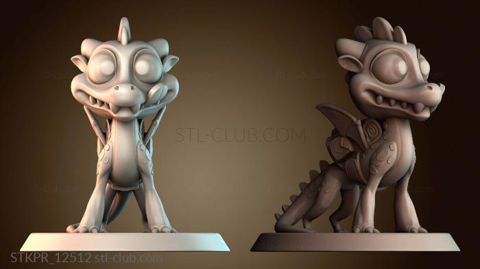 Статуэтки упрощенные Драконий курьер