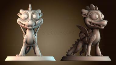 3D модель Драконий курьер (STL)