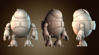 3D модель Футуристический дизайн робота (STL)