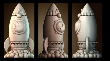 3D модель Ракета (STL)