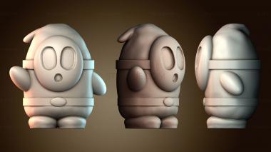 3D модель Застенчивый парень (STL)