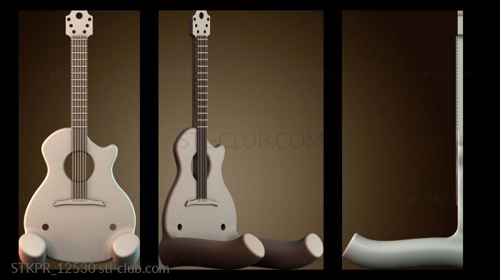 Статуэтки упрощенные Настенный держатель для гитары