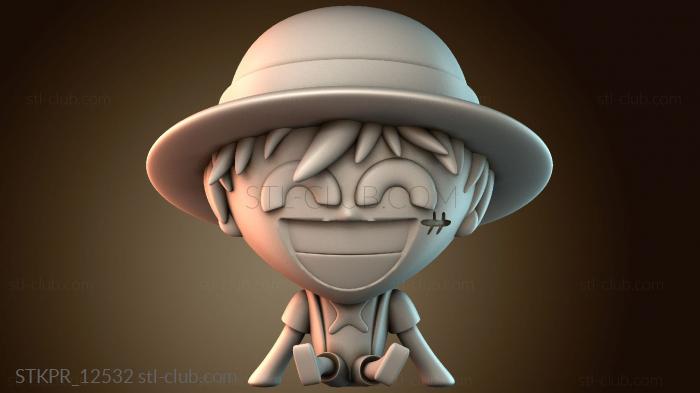 Статуэтки упрощенные Монки Д. Луффи One Piece