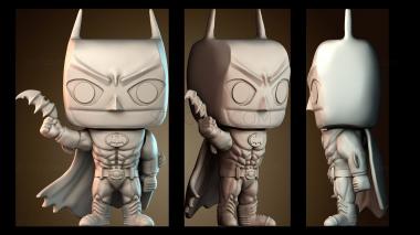 3D модель Бэтмен (STL)