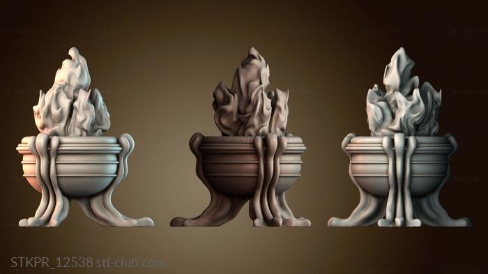 Котел в огне