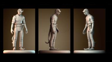 3D модель Демонический гробовщик (STL)