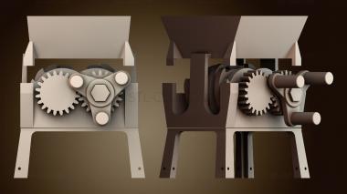 3D модель Шестерни V8 для измельчителя (STL)