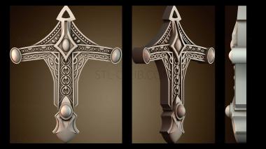 3D модель Значок охотника за мечами — Bloodborne (STL)