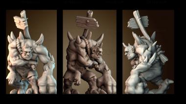 3D модель Большой мутант (STL)