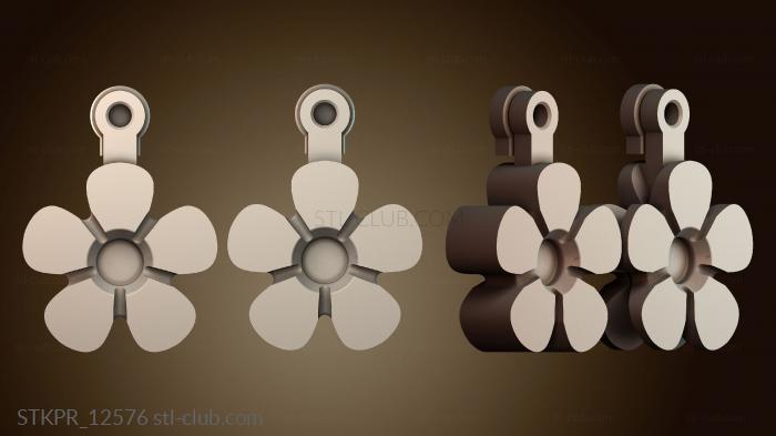 Цветочный брелок