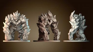 3D модель Элементаль льда (STL)