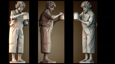 3D модель Карлсон (STL)