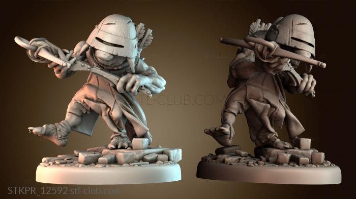 Статуэтки упрощенные Гоблин с арбалетом