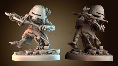 3D модель Гоблин с арбалетом (STL)