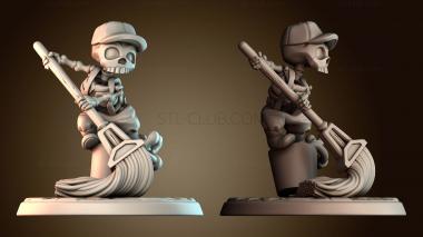 3D модель Моппи скелет (STL)