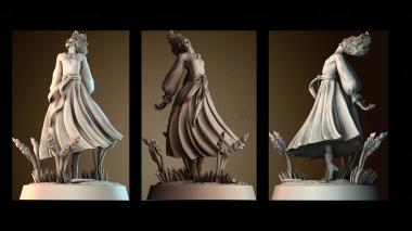 3D модель Призрак полудня Нежавина (STL)