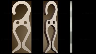 3D модель Вешалка для полотенец (STL)