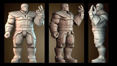 3D модель Танос Супергерой (STL)