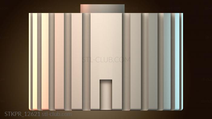 Статуэтки упрощенные Абстрактный дизайн здания