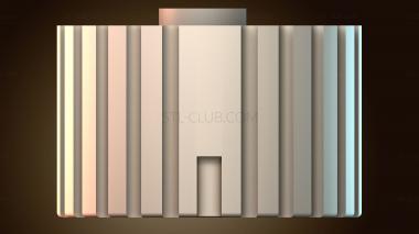 3D модель Абстрактный дизайн здания (STL)