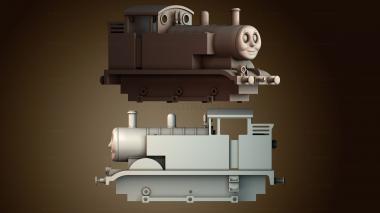 3D модель Паровозик Томас (STL)