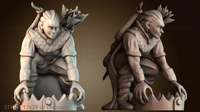 Статуэтки упрощенные Траппер