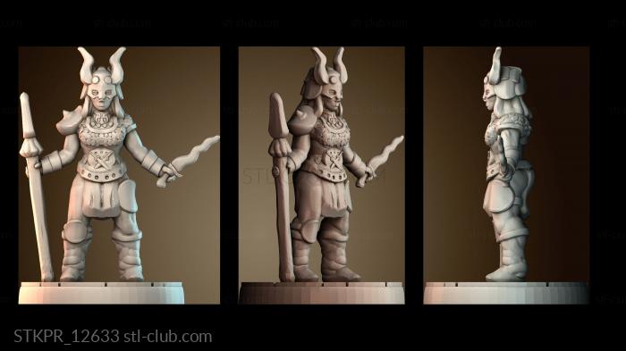 Статуэтки упрощенные Мастер варварского оружия