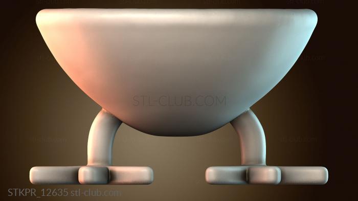 Статуэтки упрощенные Дизайн закругленной чаши