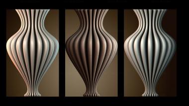 3D модель Стилизованная декоративная ваза (STL)