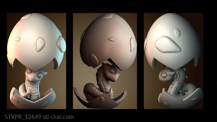 Статуэтки упрощенные Малыш Вирм Гнездо Дракона