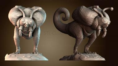 3D модель Мухопстрос (STL)