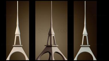 3D модель Модель Эйфелевой башни (STL)
