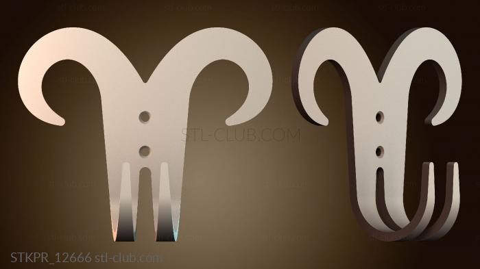 Стилизованный дизайн барана