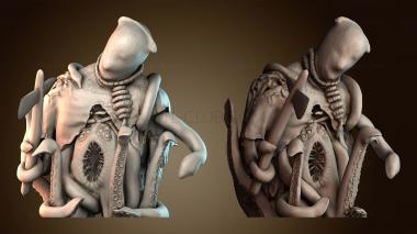 3D модель Труп кальмара (STL)