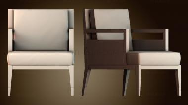 3D модель Кресло Монреаль (STL)