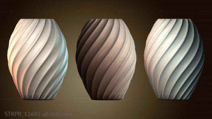 Статуэтки упрощенные Ваза и печать