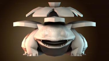3D модель Венузавр Покемон (STL)