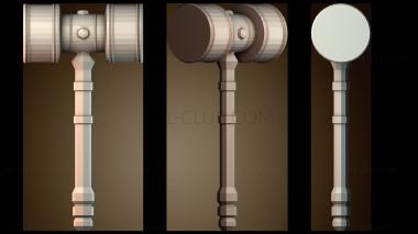 3D модель Боевой молот (STL)