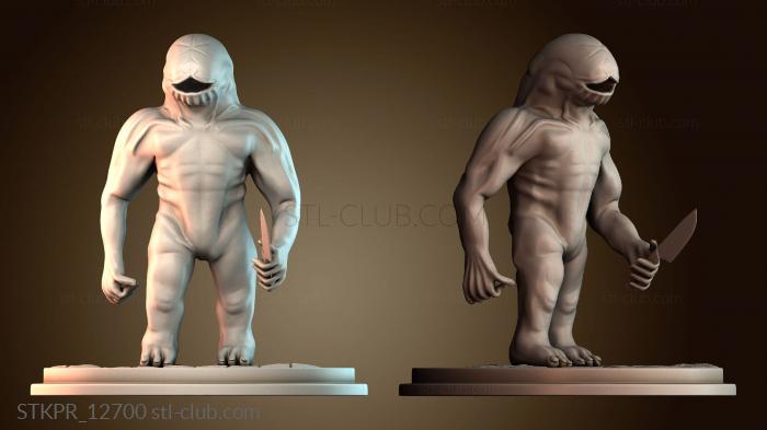 Статуэтки упрощенные Серые дети