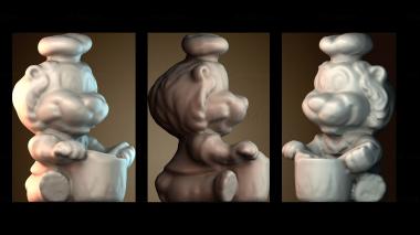 3D модель Кулинарный лев (STL)