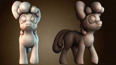 3D модель Эппл Блум Мой маленький пони (STL)