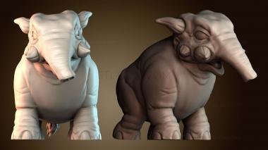 3D модель Детёныш элекка (STL)