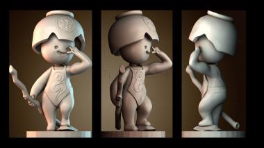 3D модель Кодама (STL)