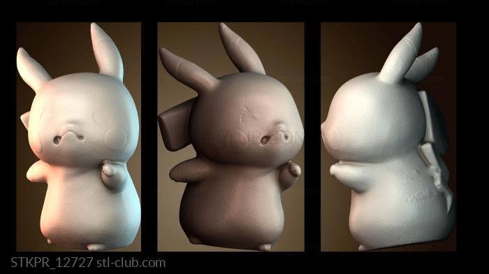 Статуэтки упрощенные Пикачу Покемон