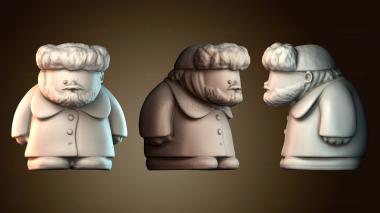 3D модель Винсент Ван Гог (STL)